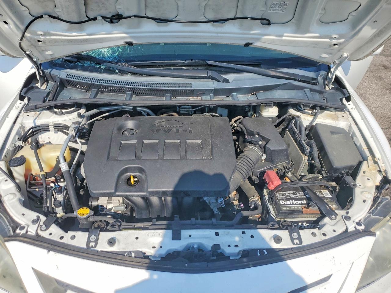 2013 Toyota Corolla S Белый vin: 2T1BU4EE3DC121903