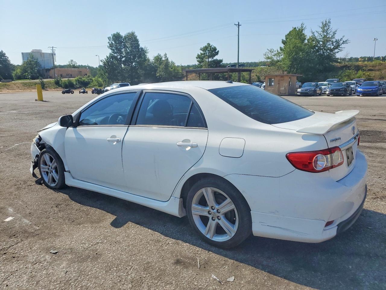 2013 Toyota Corolla S Белый vin: 2T1BU4EE3DC121903