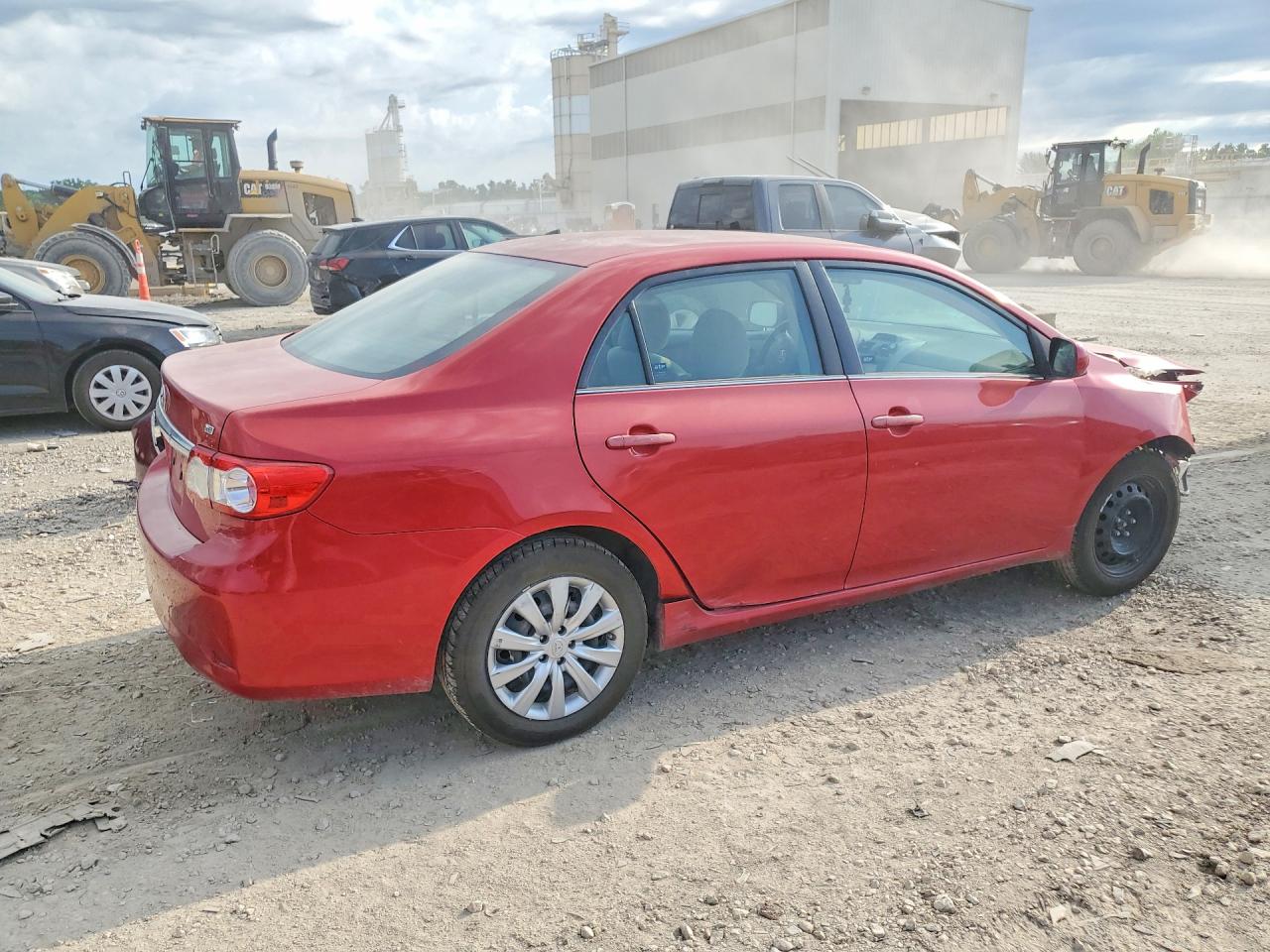 2013 Toyota Corolla Le Красный vin: 2T1BU4EE3DC959364
