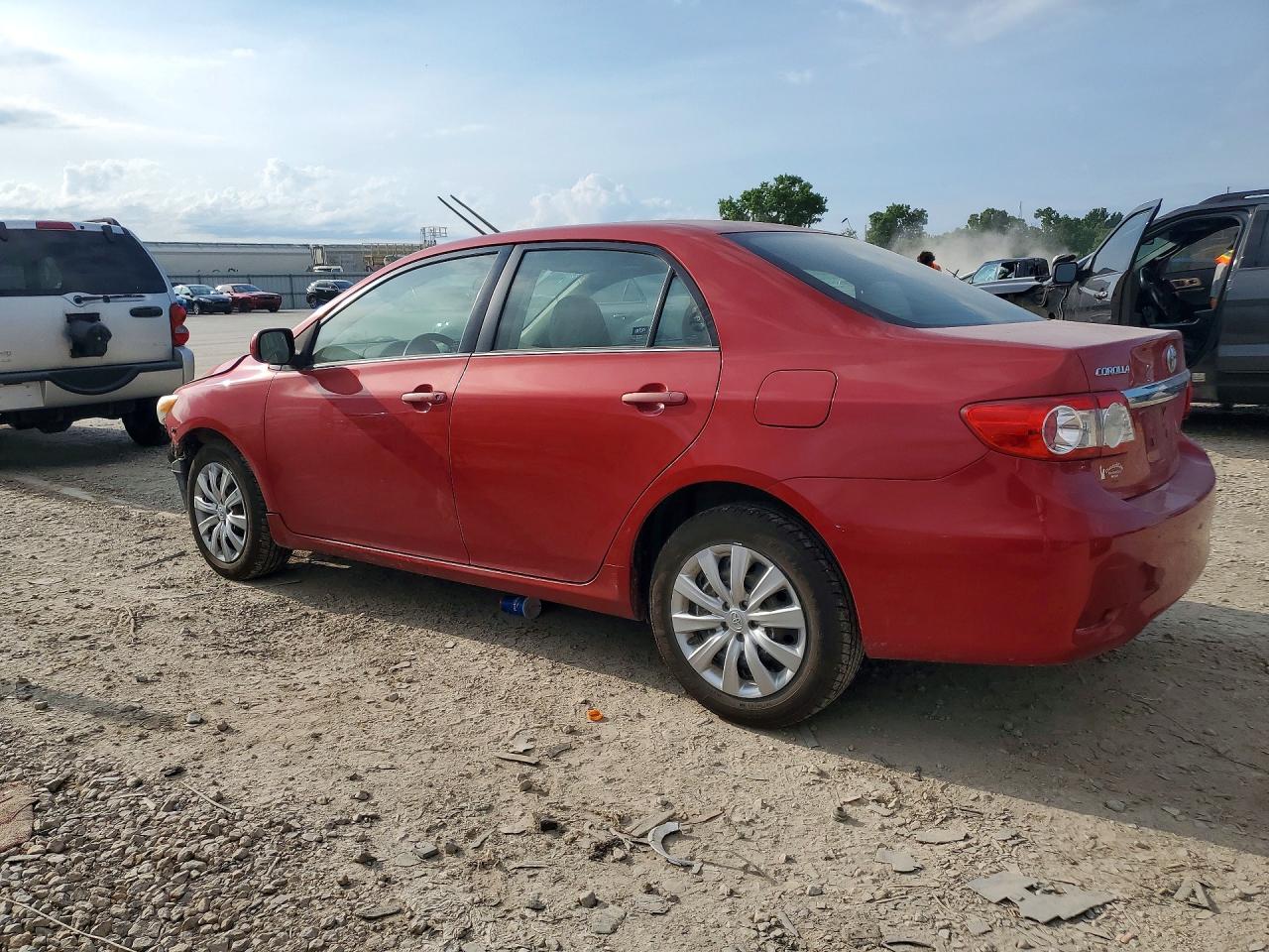 2013 Toyota Corolla Le Красный vin: 2T1BU4EE3DC959364