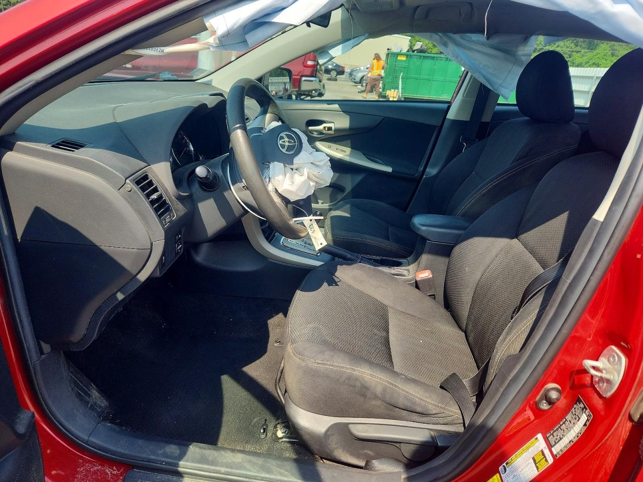 2013 Toyota Corolla S Red vin: 2T1BU4EE3DC976956