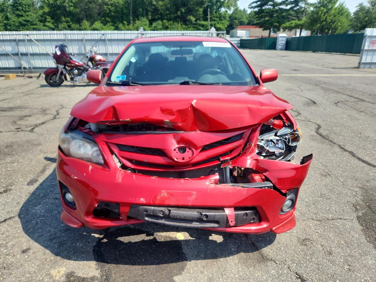 2013 Toyota Corolla S Red vin: 2T1BU4EE3DC976956