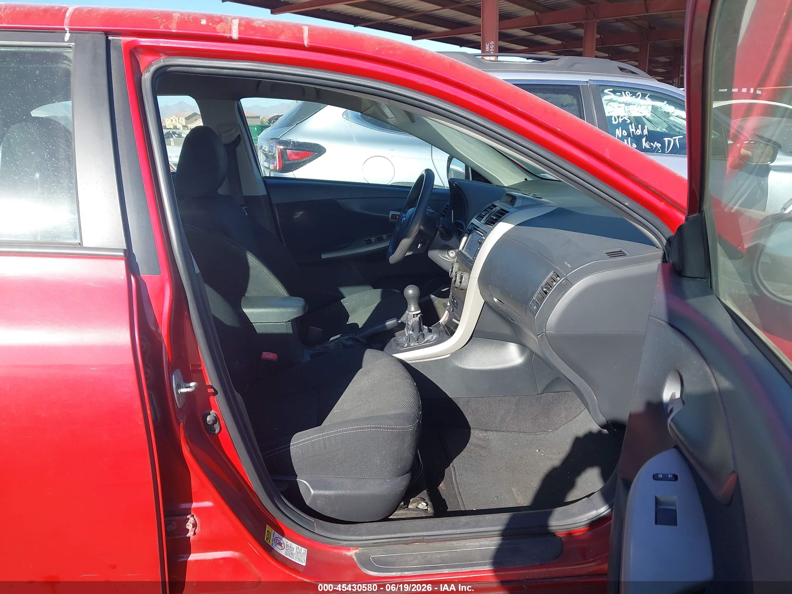 2013 Toyota Corolla S Maroon vin: 2T1BU4EE3DC985625