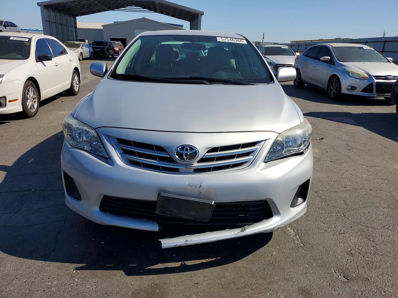 2013 Toyota Corolla Le Silver vin: 2T1BU4EE3DC987729