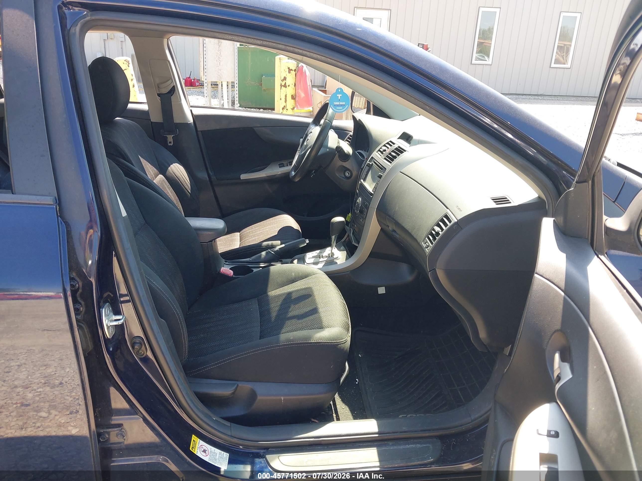 2013 Toyota Corolla S Blue vin: 2T1BU4EE3DC988959