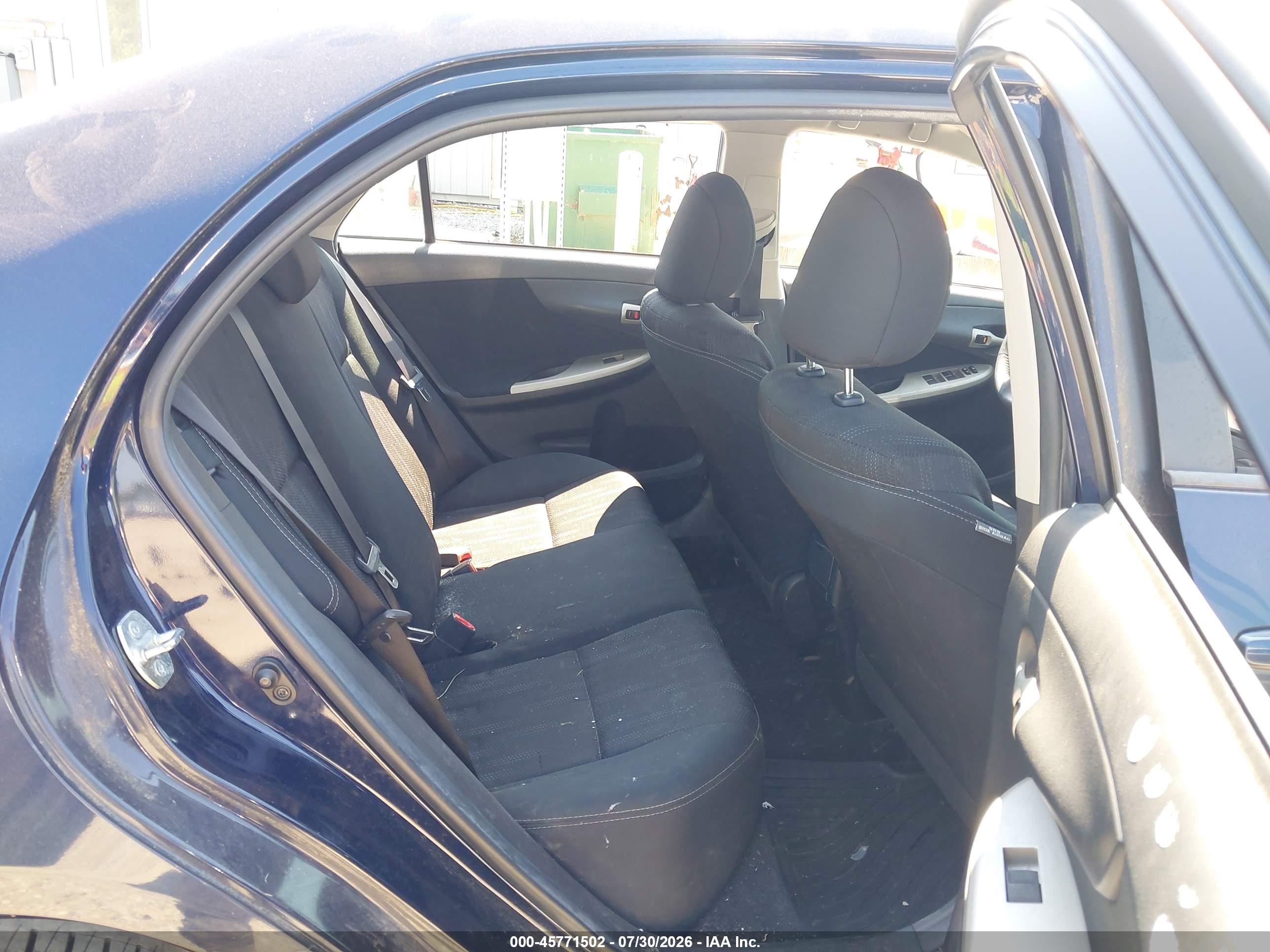 2013 Toyota Corolla S Blue vin: 2T1BU4EE3DC988959