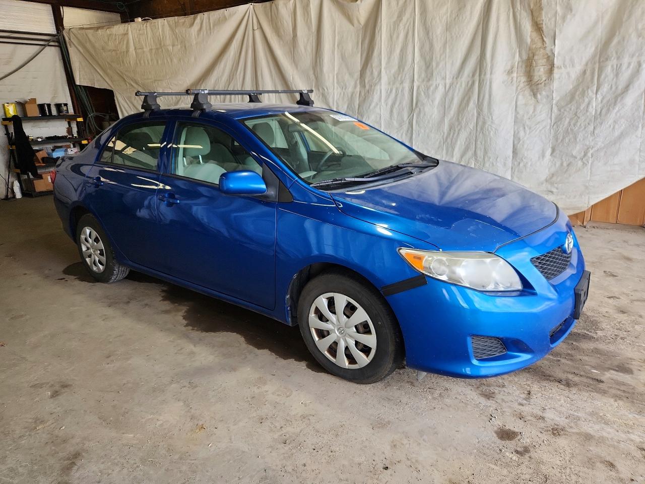 2010 Toyota Corolla Le Синий vin: 2T1BU4EE4AC220497