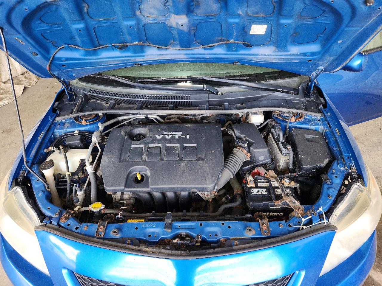 2010 Toyota Corolla Le Синий vin: 2T1BU4EE4AC220497