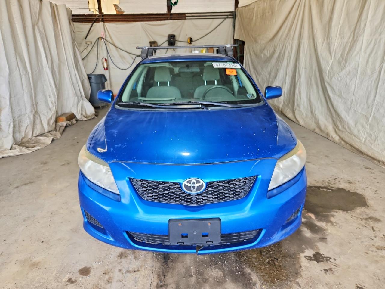 2010 Toyota Corolla Le Синий vin: 2T1BU4EE4AC220497
