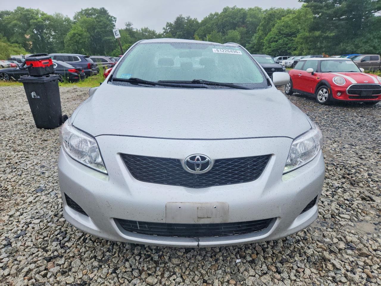 2010 Toyota Corolla Le Silver vin: 2T1BU4EE4AC242841