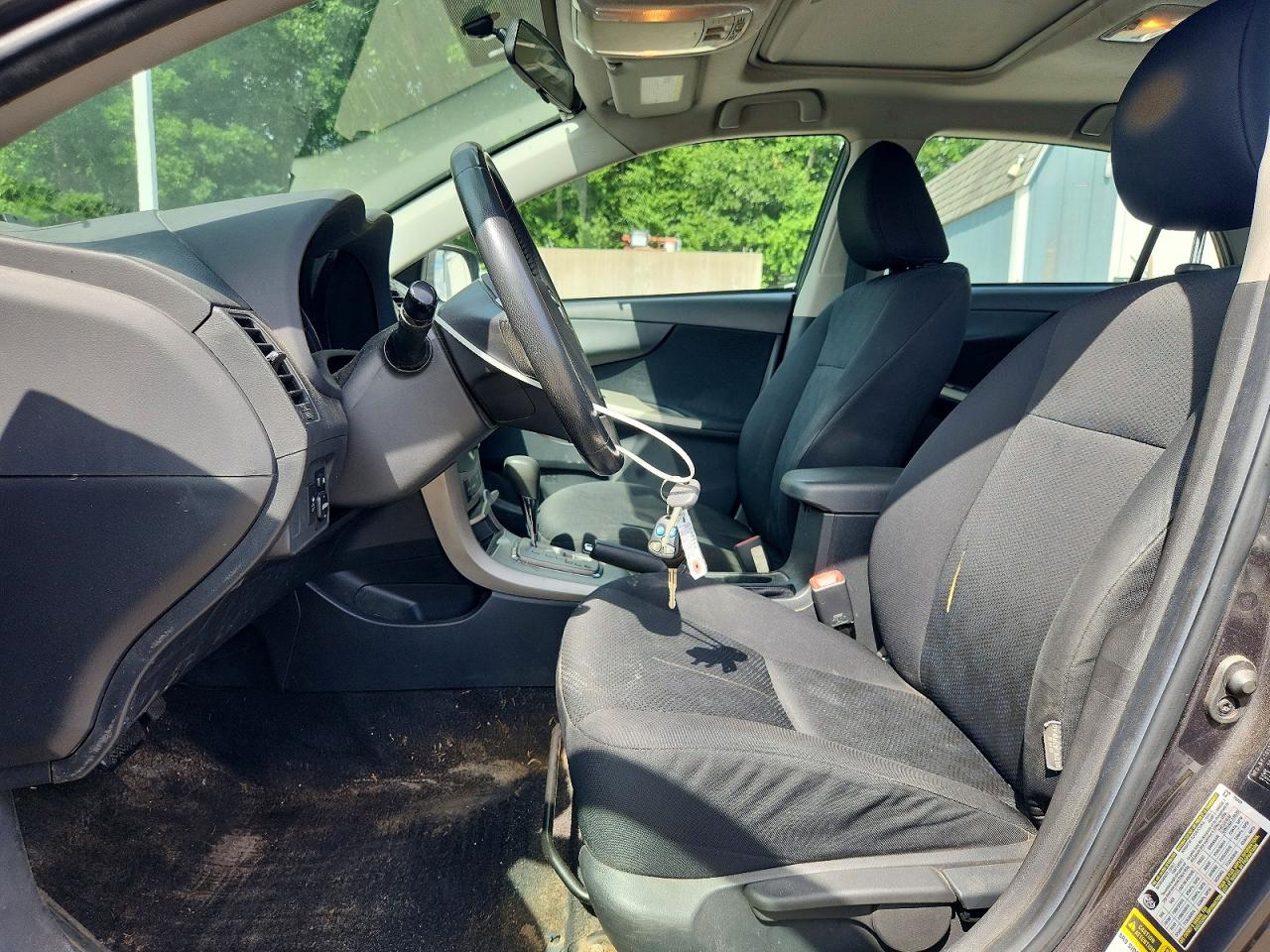 2010 Toyota Corolla S Gray vin: 2T1BU4EE4AC244881