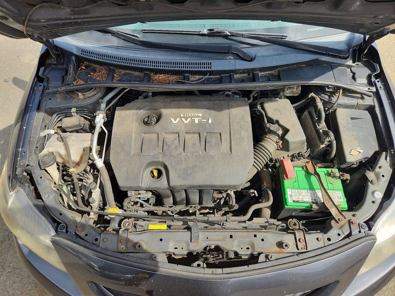 2010 Toyota Corolla S Gray vin: 2T1BU4EE4AC244881