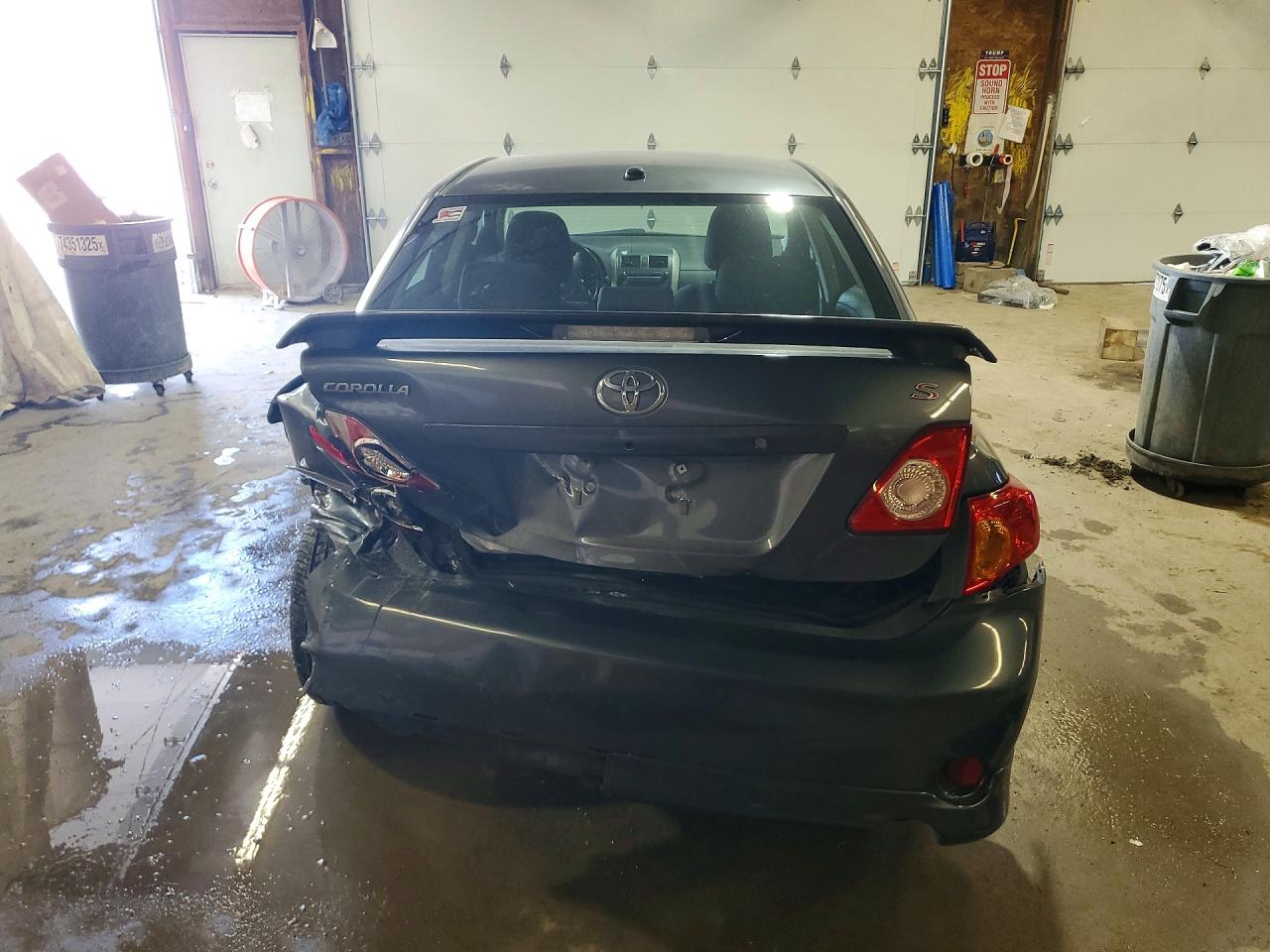 2010 Toyota Corolla S Gray vin: 2T1BU4EE4AC248249