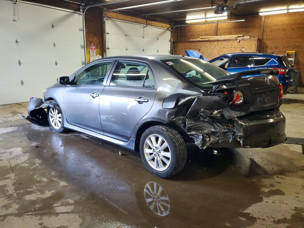 2010 Toyota Corolla S Gray vin: 2T1BU4EE4AC248249
