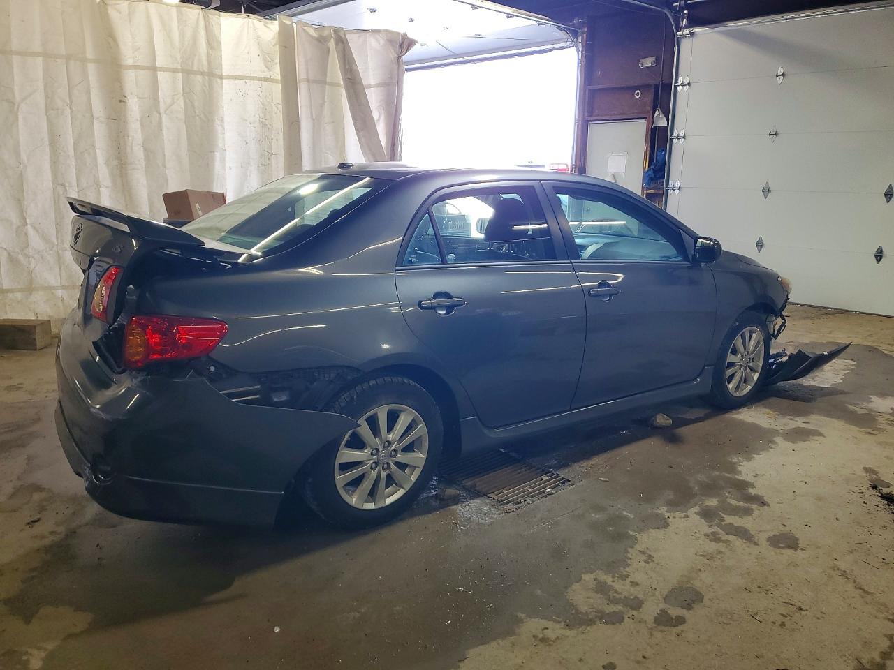 2010 Toyota Corolla S Gray vin: 2T1BU4EE4AC248249