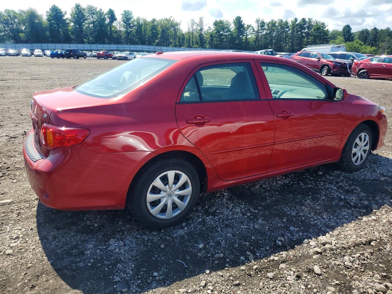 2010 Toyota Corolla Le Red vin: 2T1BU4EE4AC265455