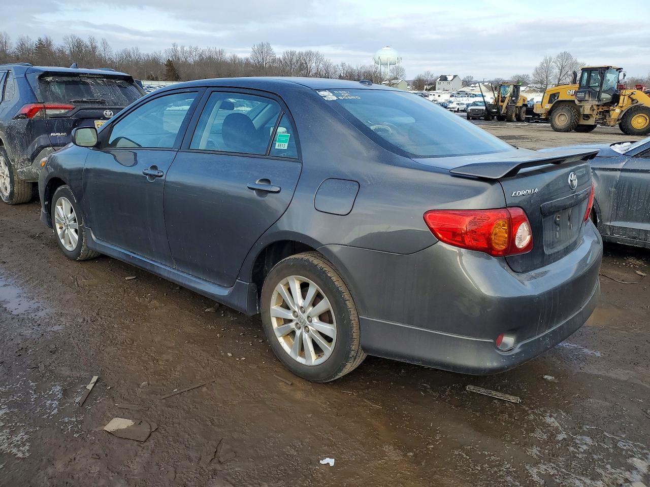 2010 Toyota Corolla Base Gray vin: 2T1BU4EE4AC270879