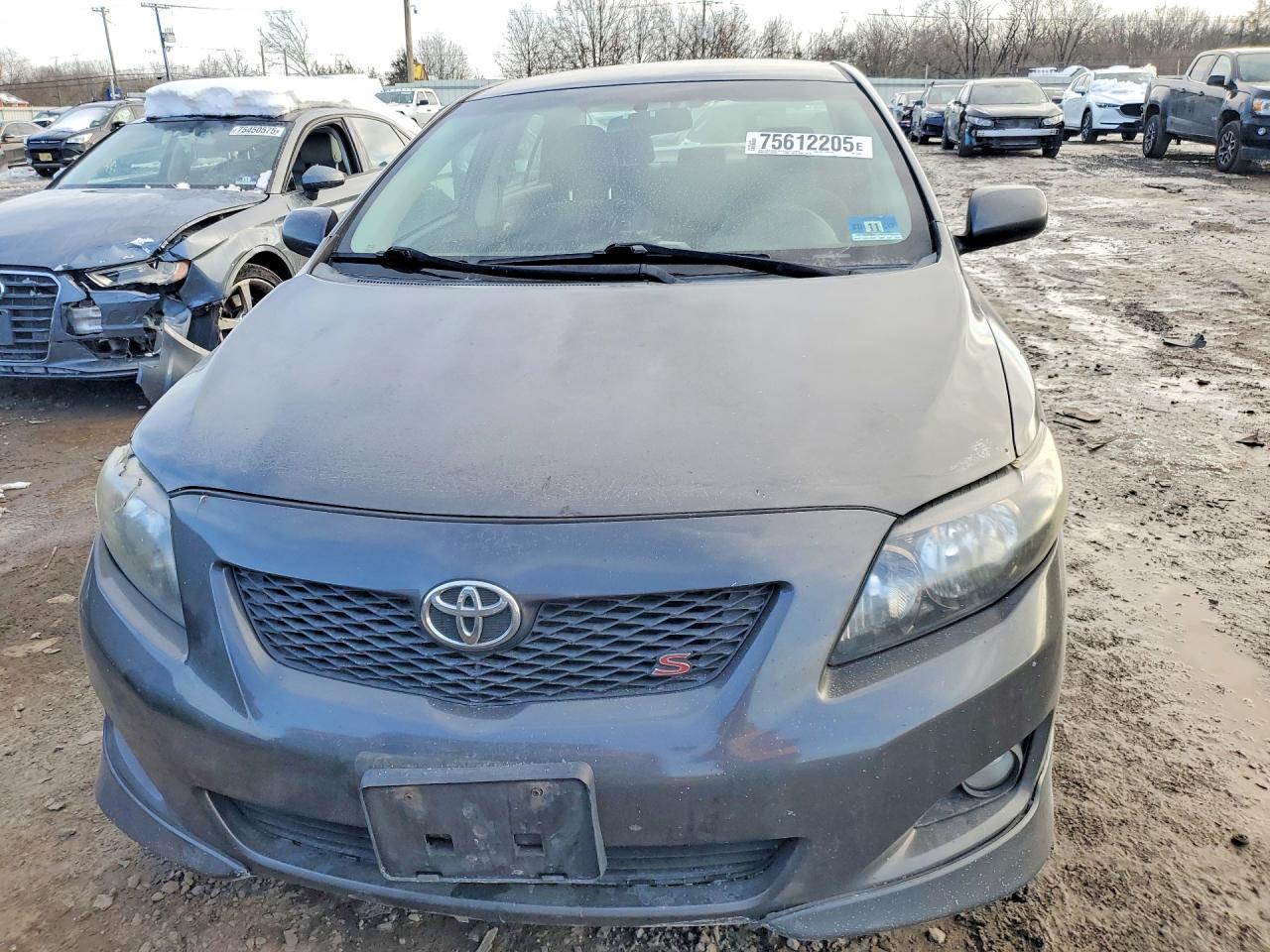 2010 Toyota Corolla Base Gray vin: 2T1BU4EE4AC270879