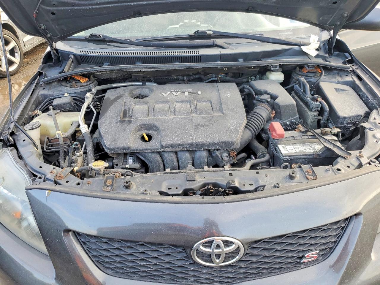 2010 Toyota Corolla Base Gray vin: 2T1BU4EE4AC270879