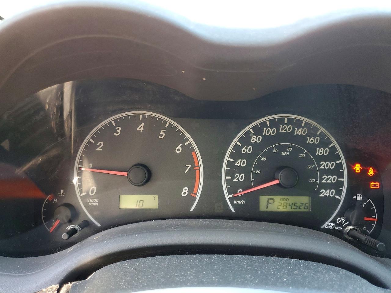 2010 Toyota Corolla Base Silver vin: 2T1BU4EE4AC301581