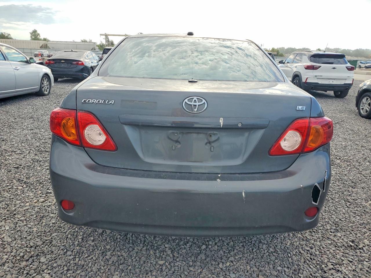 2010 Toyota Corolla Le Gray vin: 2T1BU4EE4AC308403
