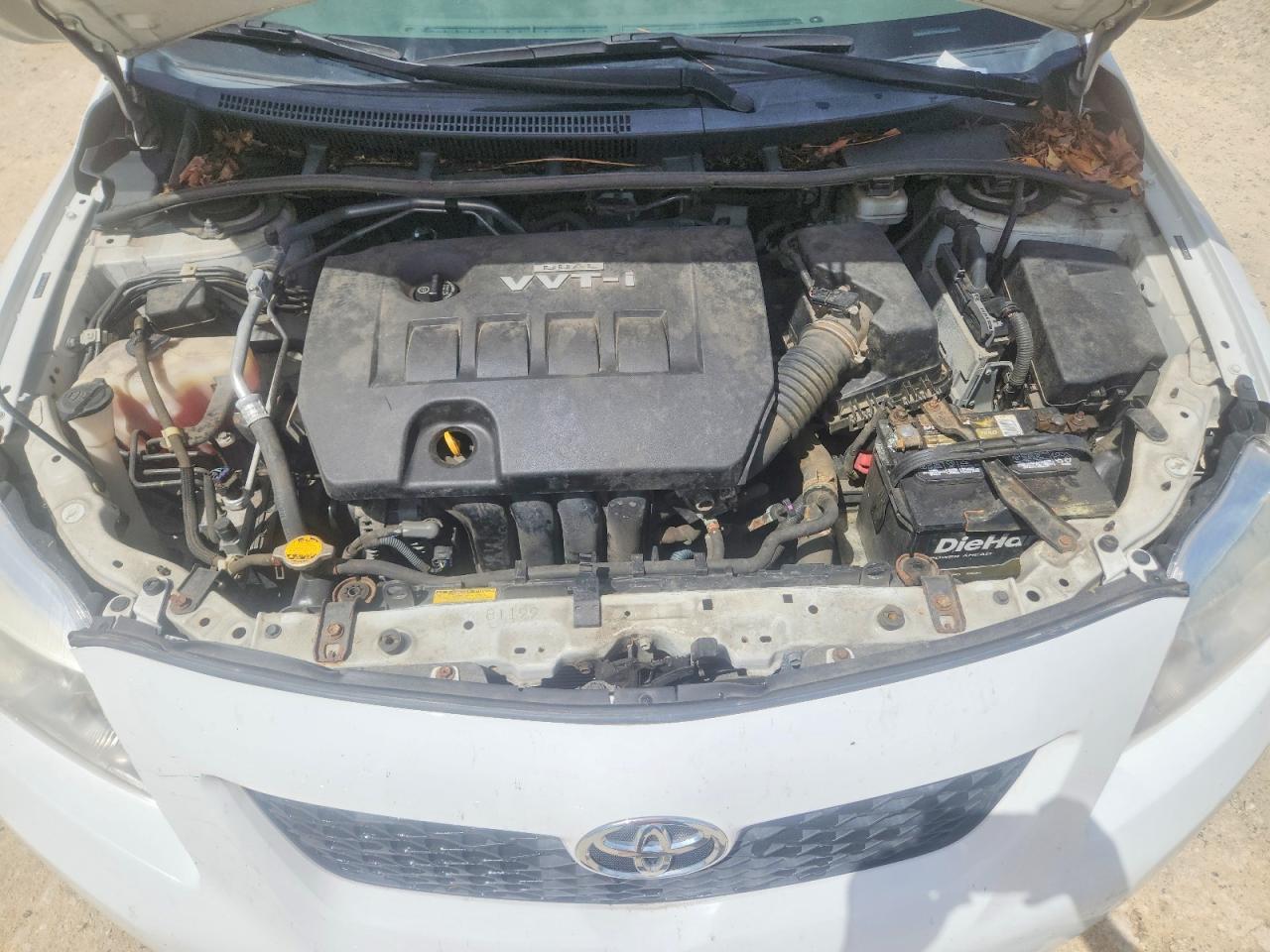 2010 Toyota Corolla Le White vin: 2T1BU4EE4AC309938