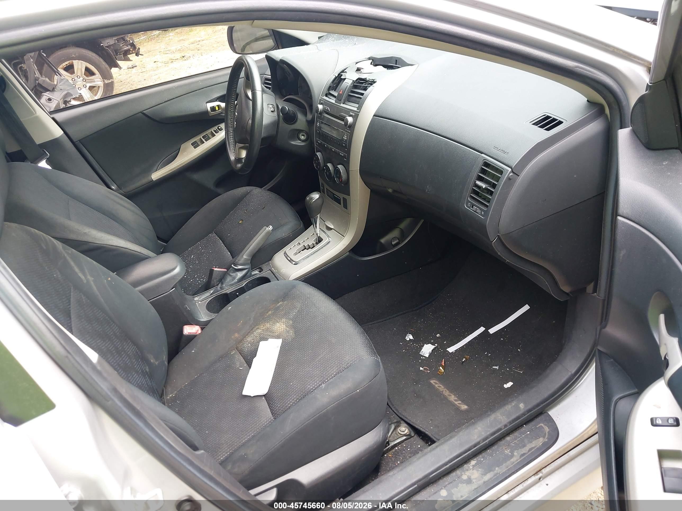 2010 Toyota Corolla S Silver vin: 2T1BU4EE4AC321751