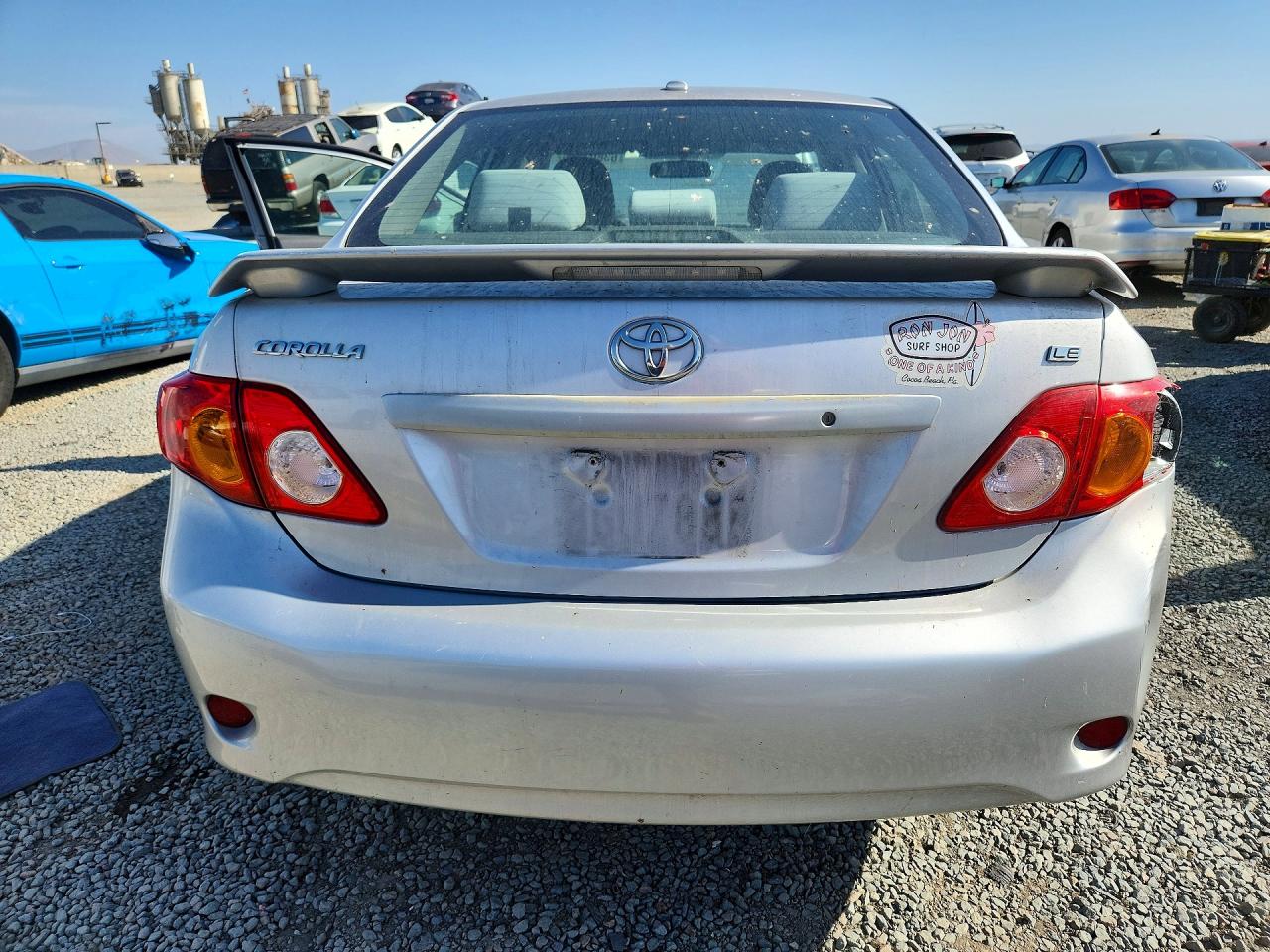 2010 Toyota Corolla Le Silver vin: 2T1BU4EE4AC342065