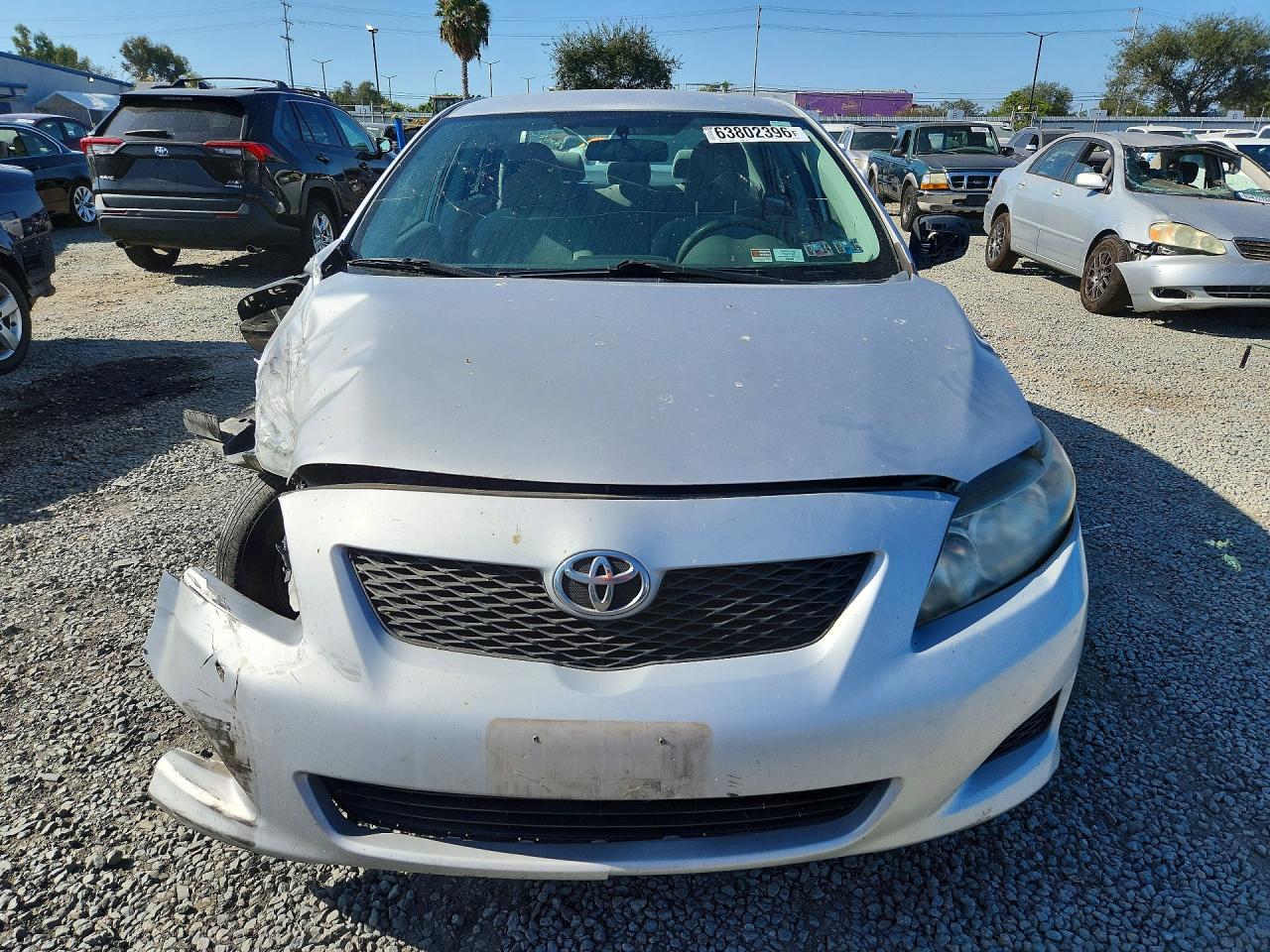 2010 Toyota Corolla Le Silver vin: 2T1BU4EE4AC342065