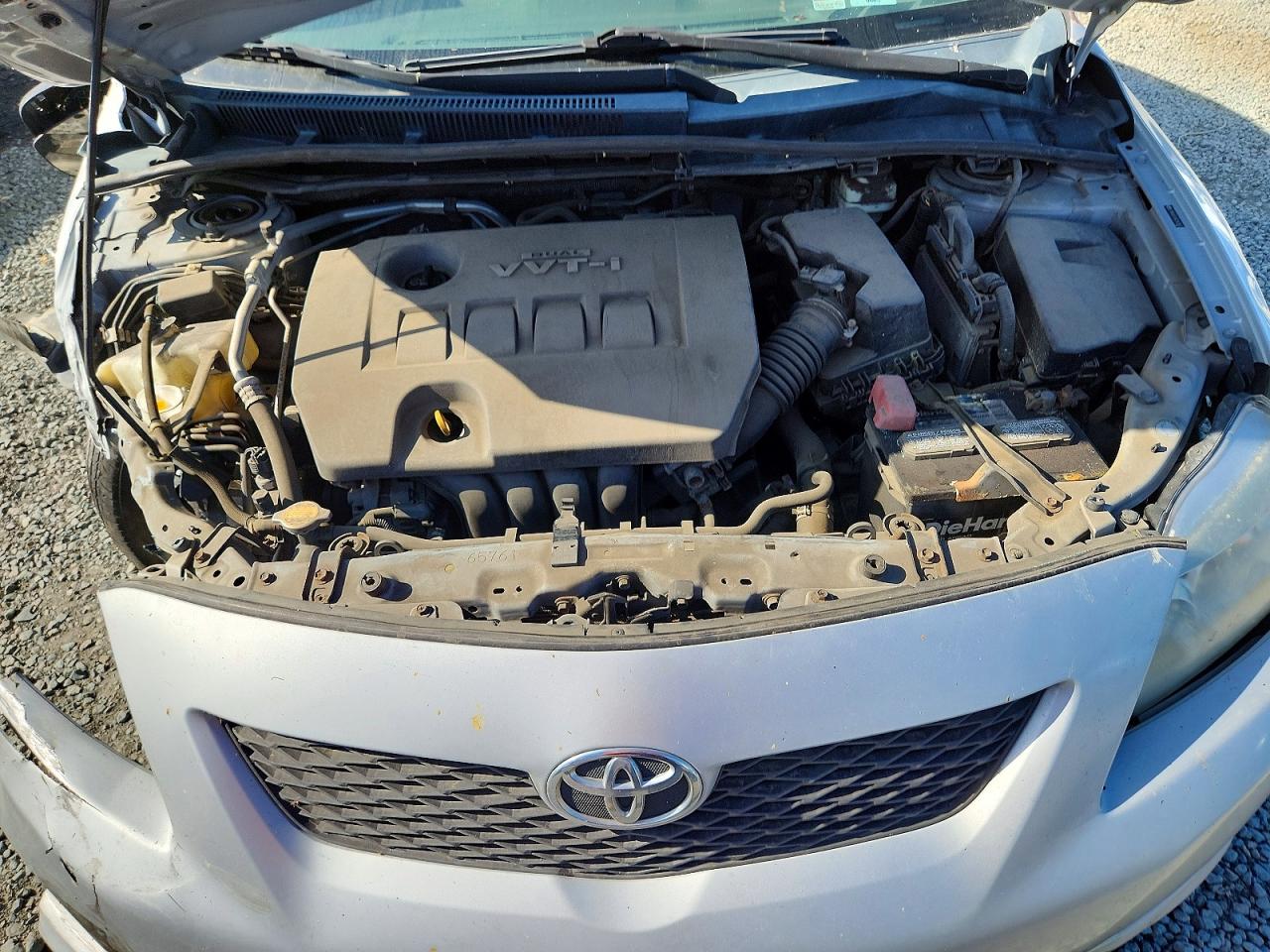 2010 Toyota Corolla Le Silver vin: 2T1BU4EE4AC342065