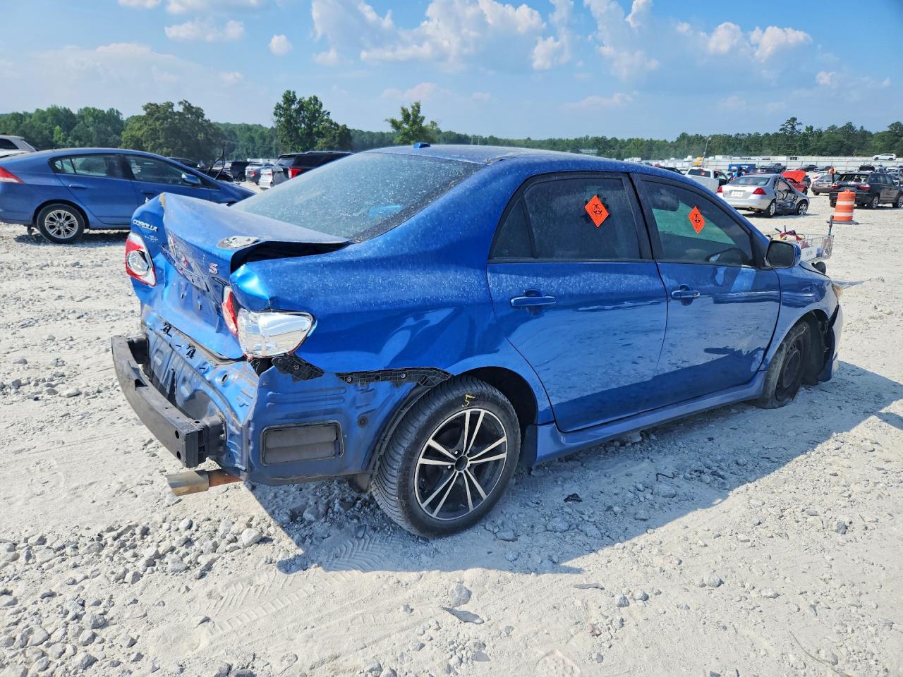 2010 Toyota Corolla S Blue vin: 2T1BU4EE4AC353664