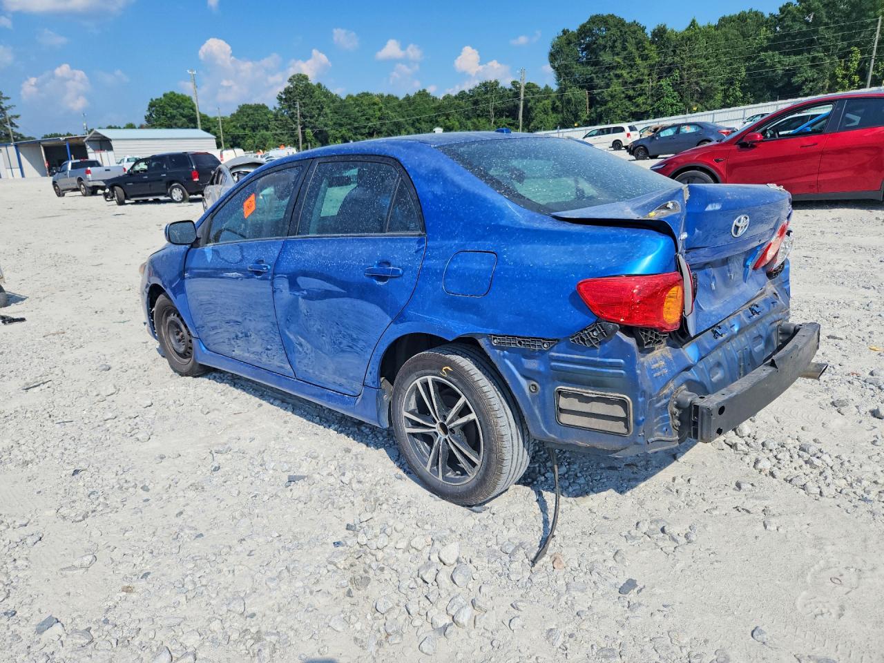 2010 Toyota Corolla S Blue vin: 2T1BU4EE4AC353664