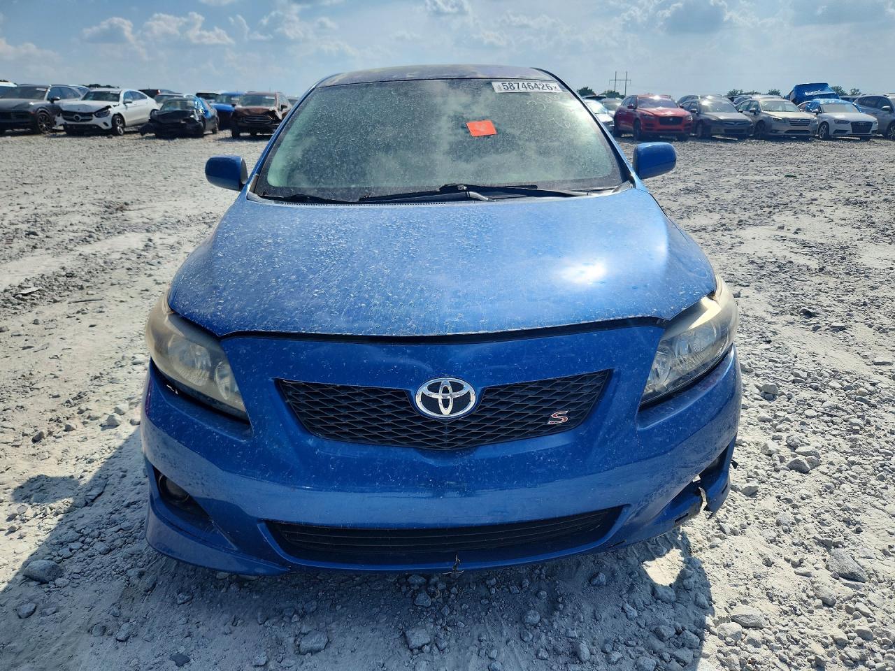 2010 Toyota Corolla S Blue vin: 2T1BU4EE4AC353664