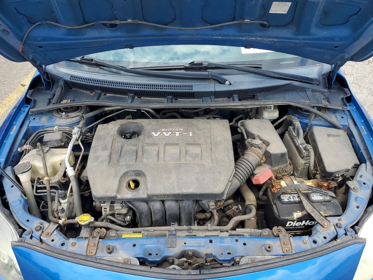 2010 Toyota Corolla S Blue vin: 2T1BU4EE4AC375602