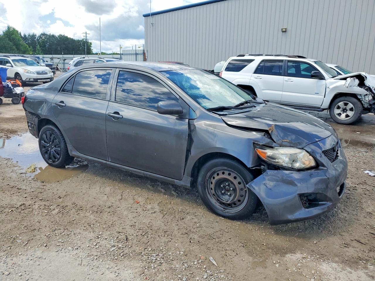2010 Toyota Corolla Le Gray vin: 2T1BU4EE4AC375924