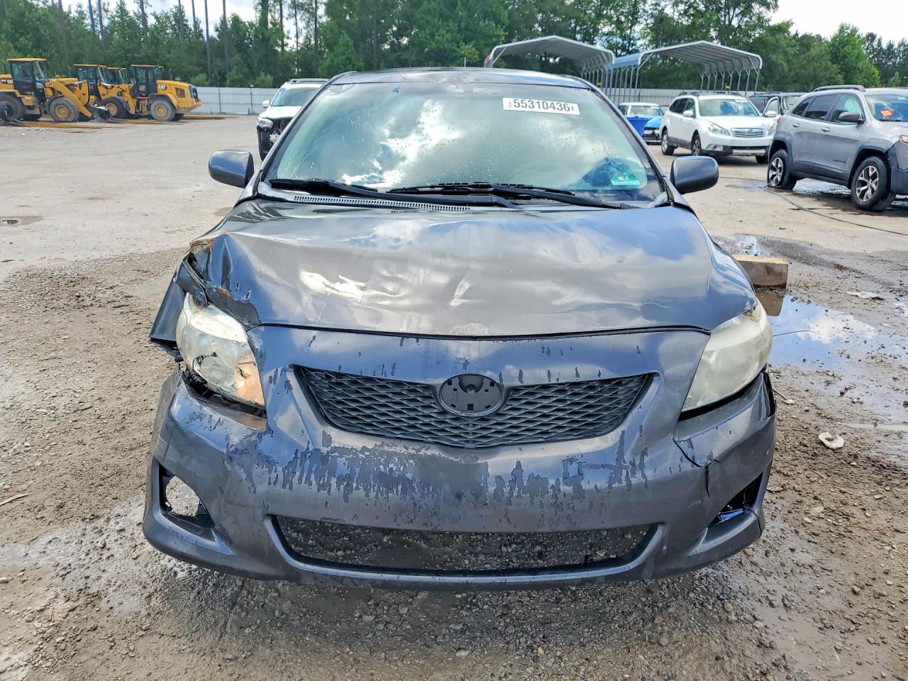 2010 Toyota Corolla Le Gray vin: 2T1BU4EE4AC375924
