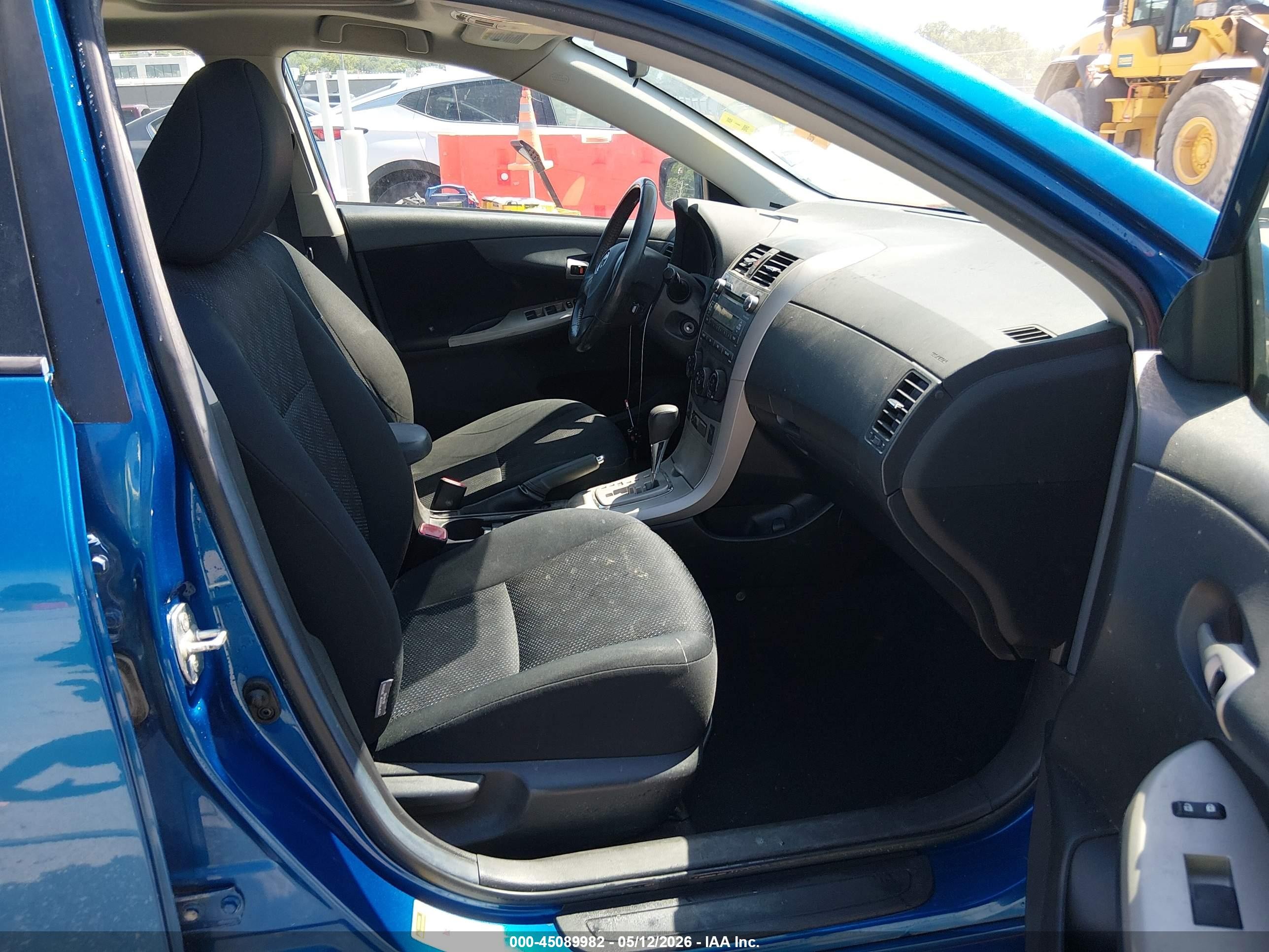 2010 Toyota Corolla S Blue vin: 2T1BU4EE4AC380198
