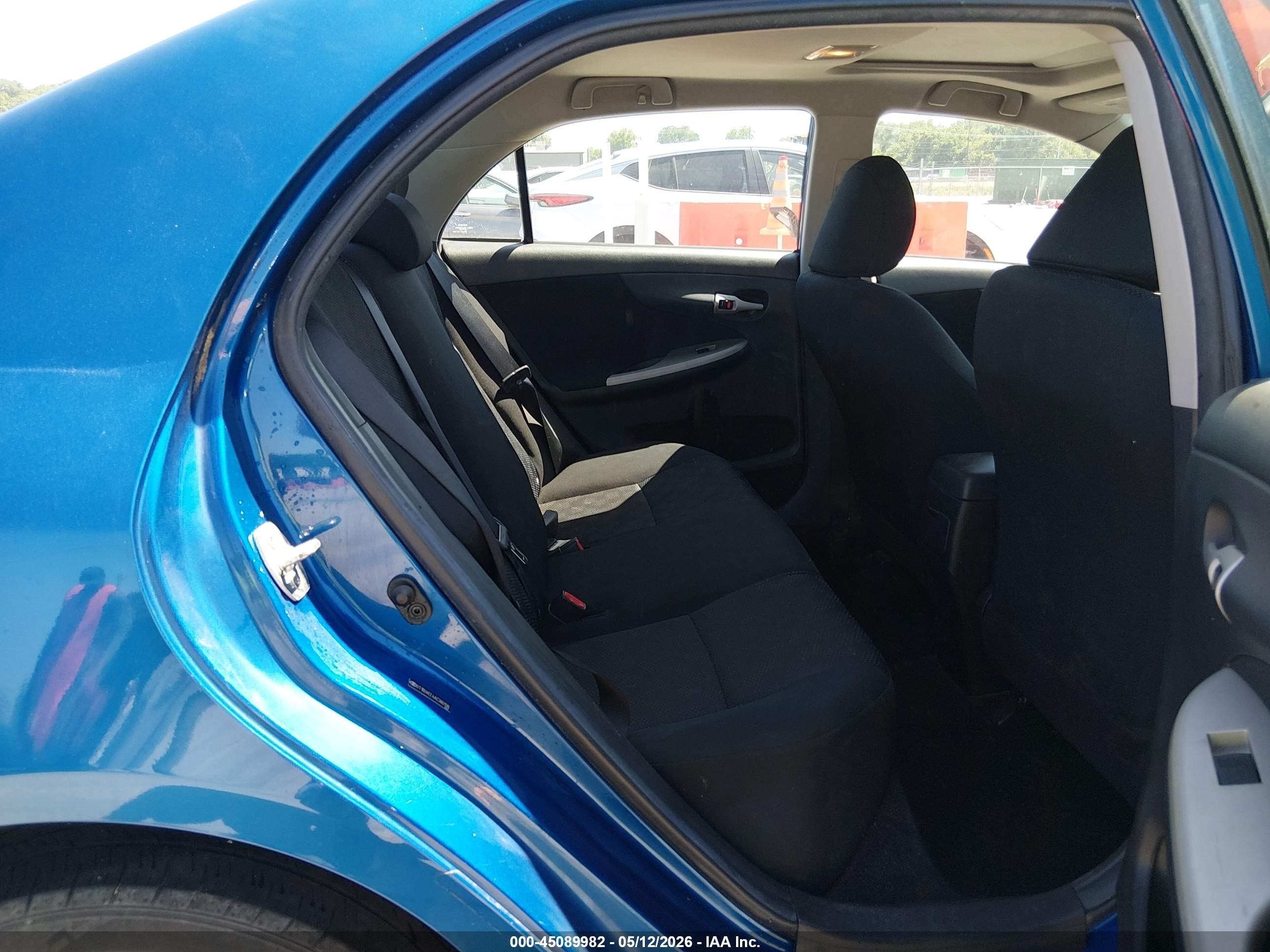2010 Toyota Corolla S Blue vin: 2T1BU4EE4AC380198
