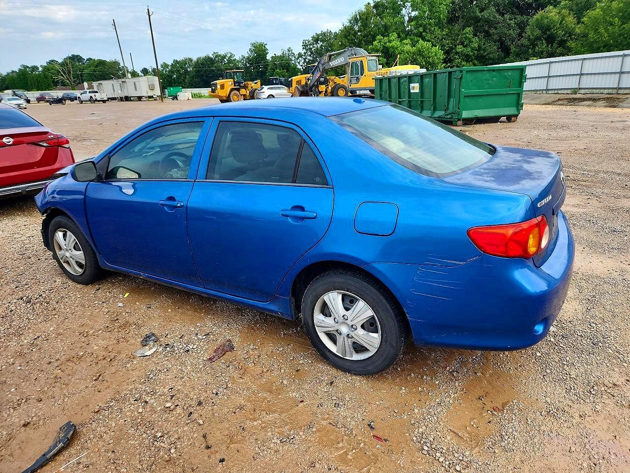 2010 Toyota Corolla Le Blue vin: 2T1BU4EE4AC383568