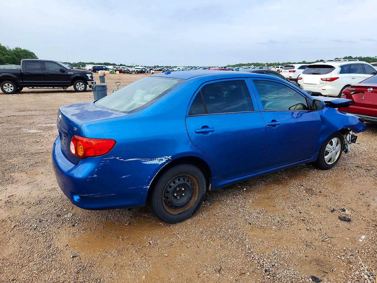 2010 Toyota Corolla Le Blue vin: 2T1BU4EE4AC383568