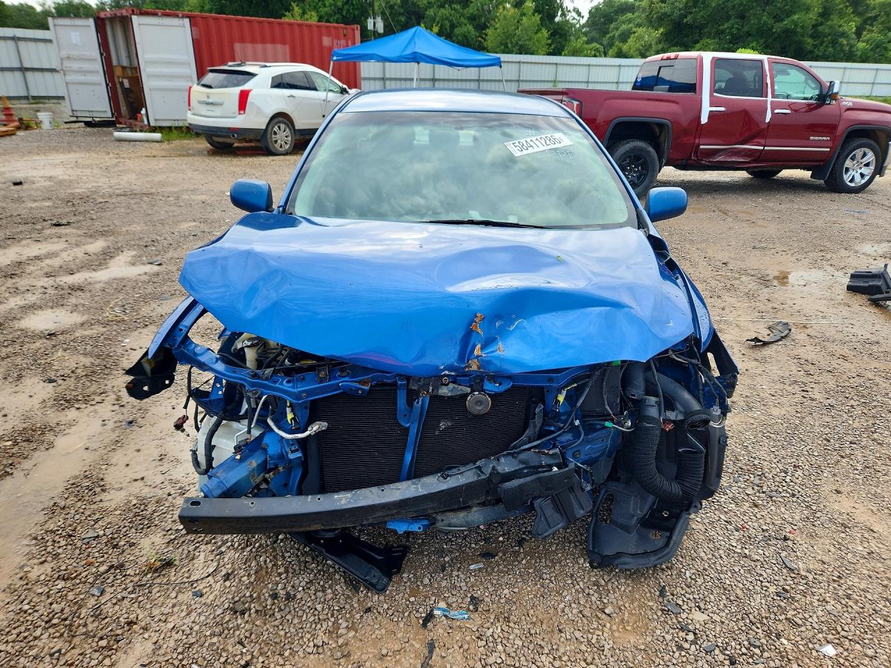 2010 Toyota Corolla Le Blue vin: 2T1BU4EE4AC383568