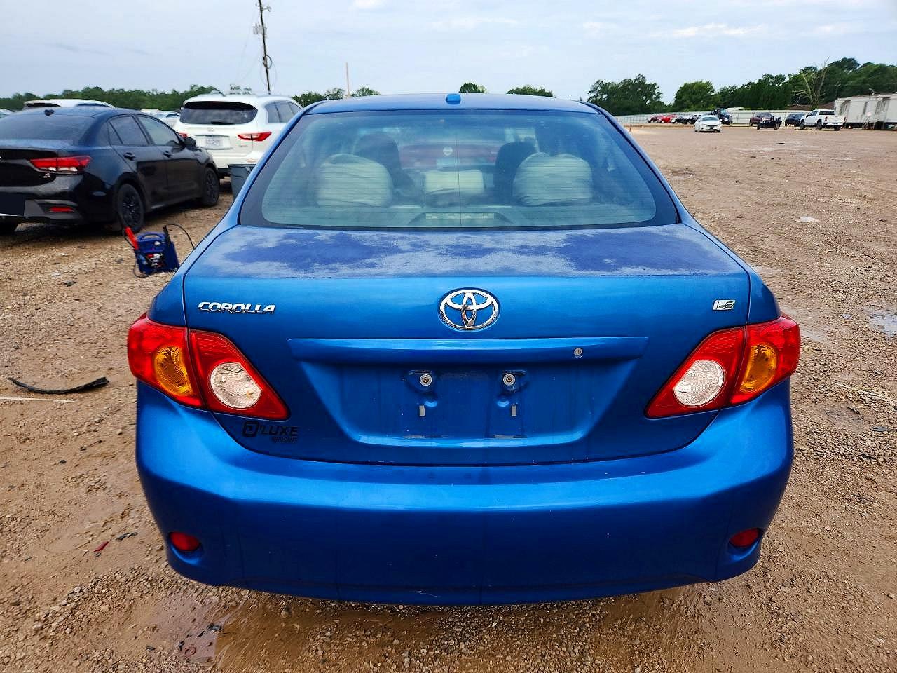 2010 Toyota Corolla Le Blue vin: 2T1BU4EE4AC383568