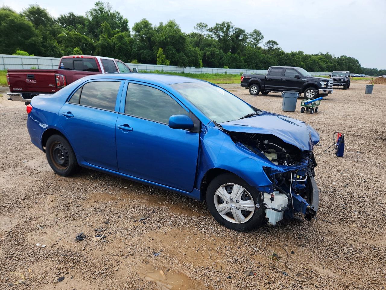 2010 Toyota Corolla Le Blue vin: 2T1BU4EE4AC383568