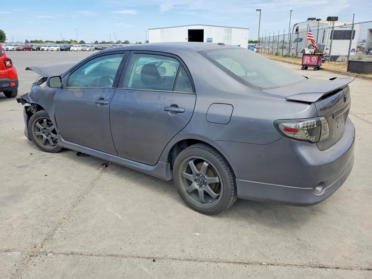 2010 Toyota Corolla S Gray vin: 2T1BU4EE4AC408467