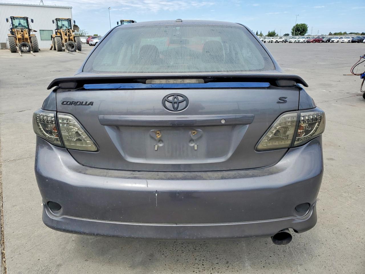 2010 Toyota Corolla S Gray vin: 2T1BU4EE4AC408467