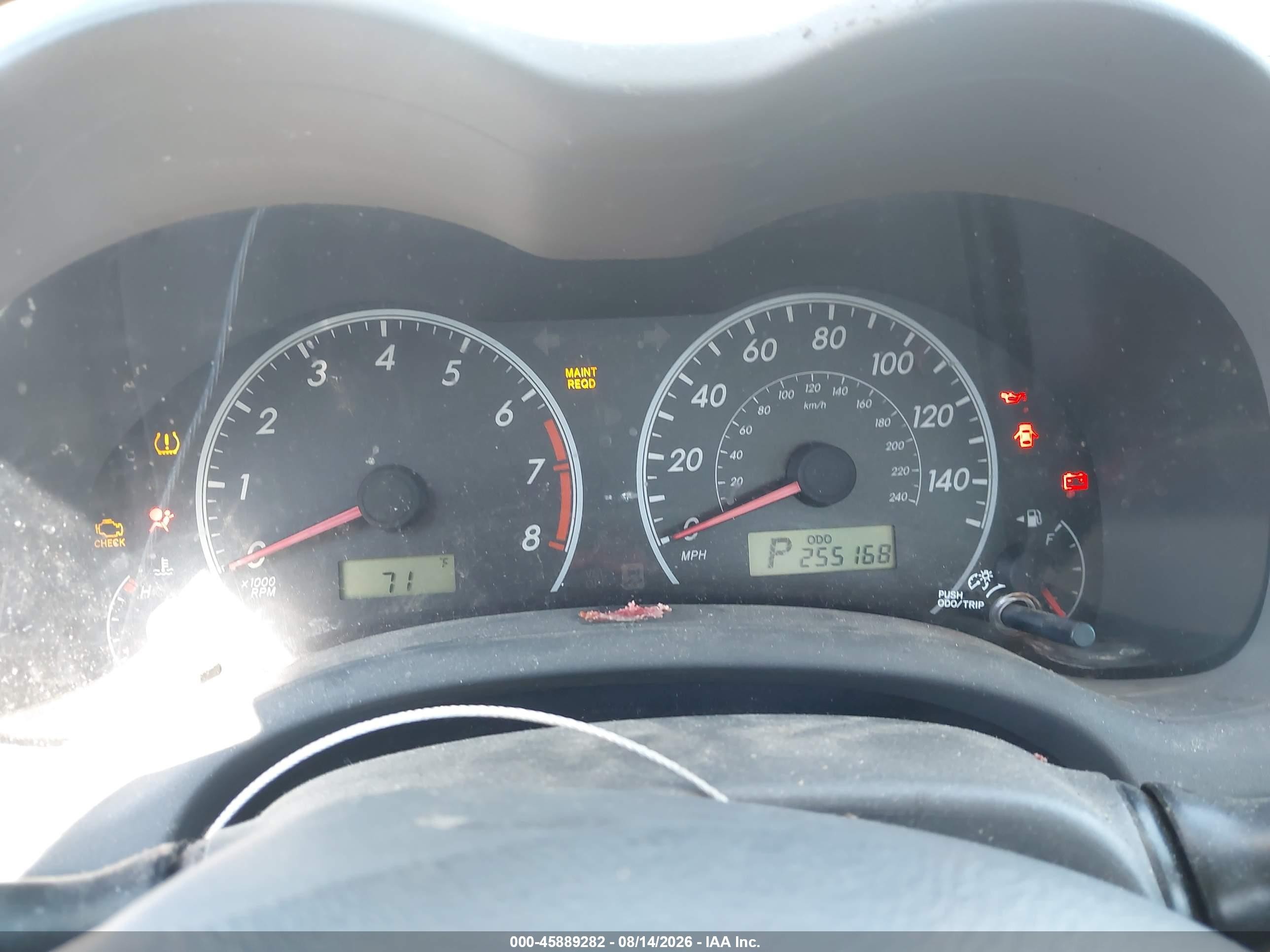 2010 Toyota Corolla Le Gray vin: 2T1BU4EE4AC416407