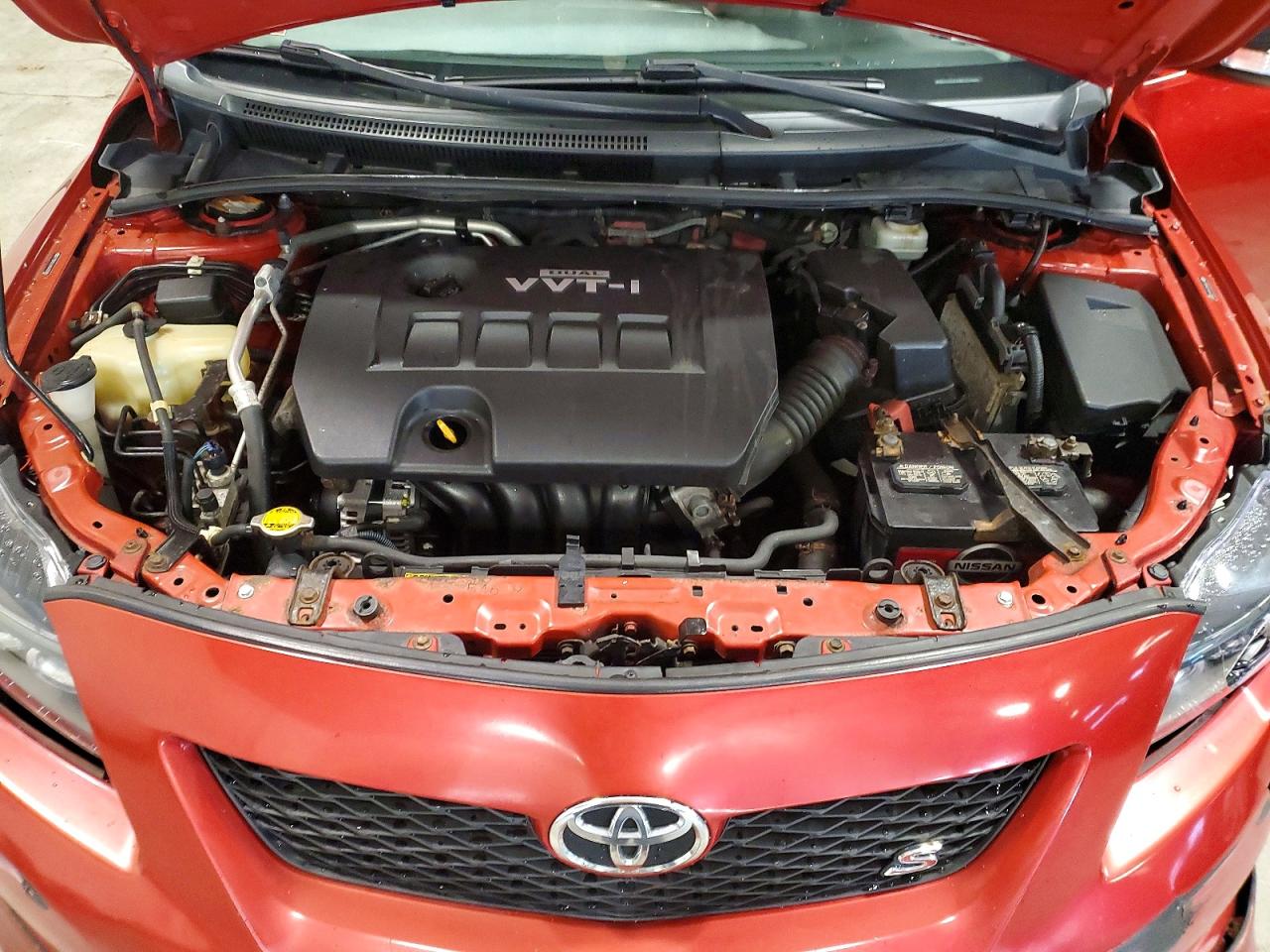 2010 Toyota Corolla S Red vin: 2T1BU4EE4AC425088