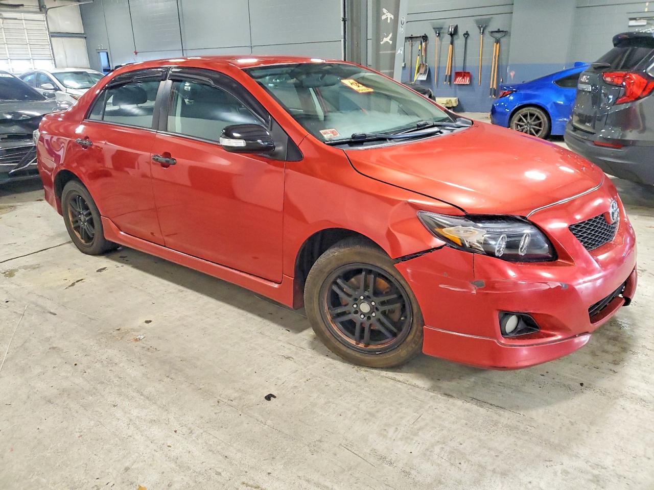 2010 Toyota Corolla S Red vin: 2T1BU4EE4AC425088