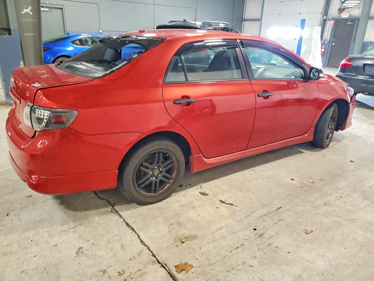 2010 Toyota Corolla S Red vin: 2T1BU4EE4AC425088