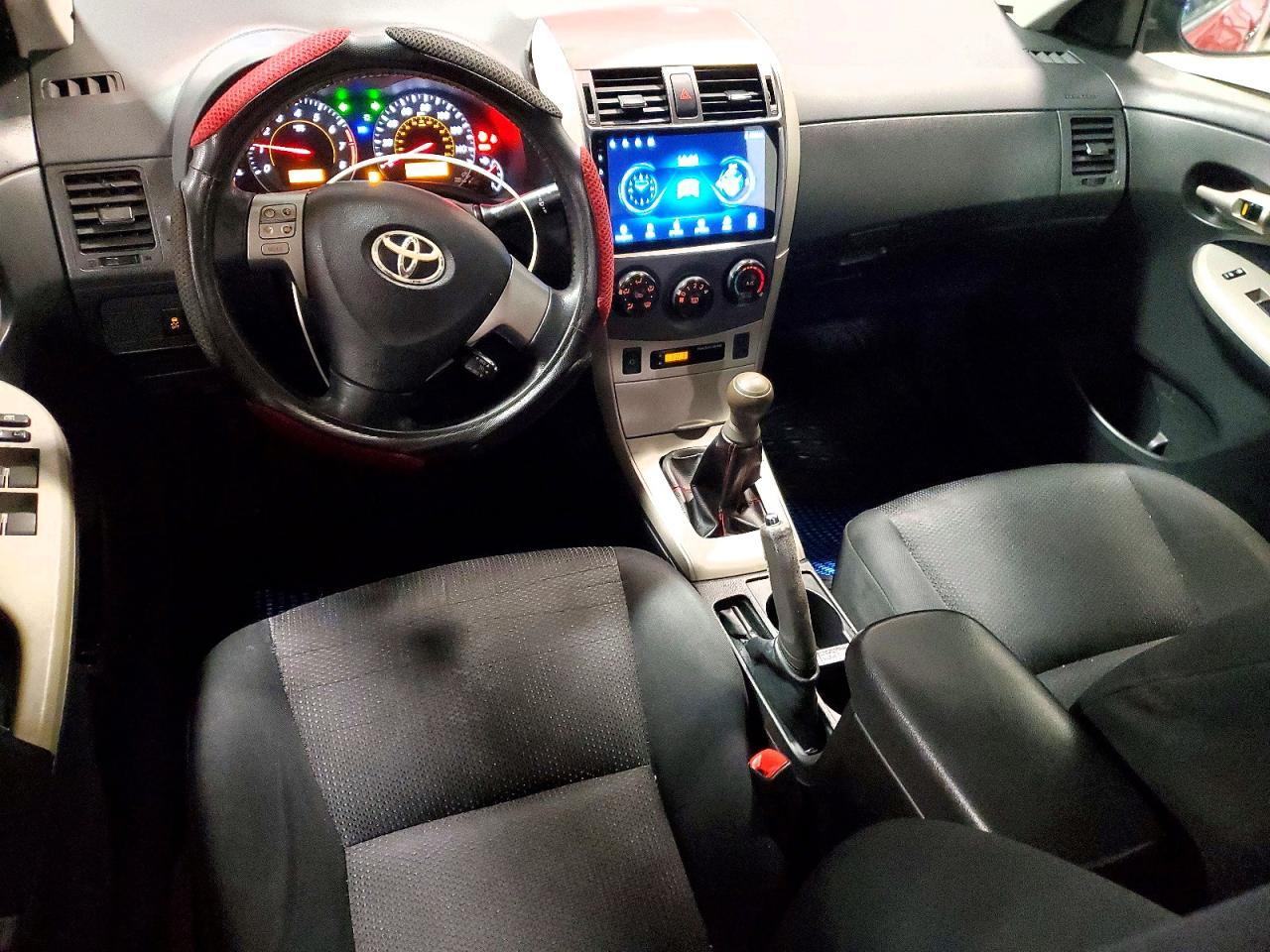2010 Toyota Corolla S Red vin: 2T1BU4EE4AC425088